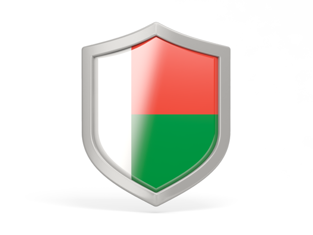 Shield icon. Download flag icon of Madagascar at PNG format