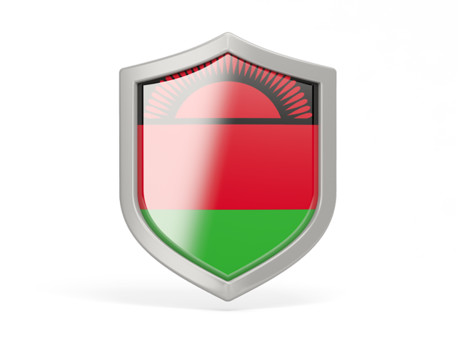 Shield icon. Download flag icon of Malawi at PNG format