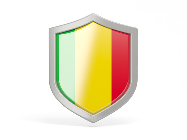 Shield icon. Download flag icon of Mali at PNG format