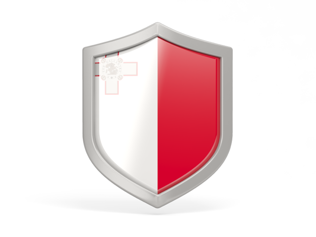 Shield icon. Download flag icon of Malta at PNG format