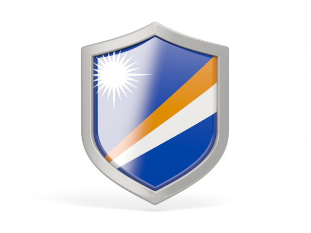 Shield icon. Download flag icon of Marshall Islands at PNG format