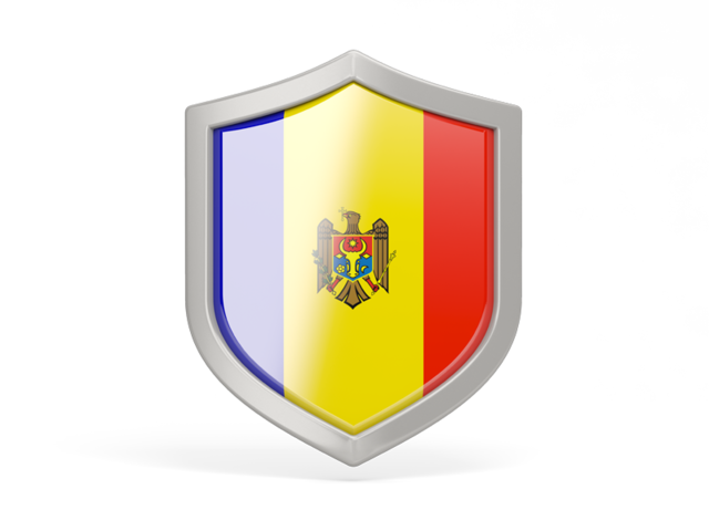 Shield icon. Download flag icon of Moldova at PNG format