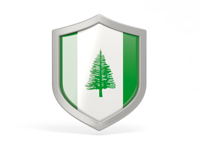 Shield icon. Download flag icon of Norfolk Island at PNG format