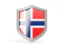 Norway. Shield icon. Download icon.