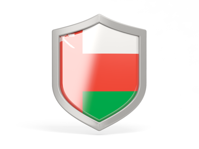 Shield icon. Download flag icon of Oman at PNG format