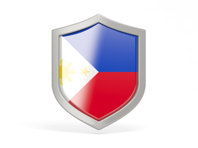 Shield icon. Download flag icon of Philippines at PNG format