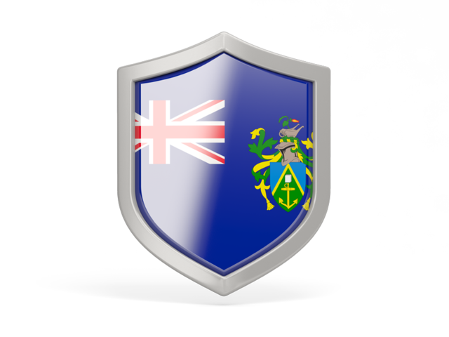 Shield icon. Download flag icon of Pitcairn Islands at PNG format