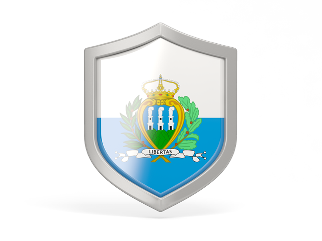 Shield icon. Download flag icon of San Marino at PNG format
