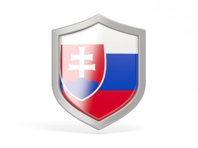 Shield icon. Download flag icon of Slovakia at PNG format