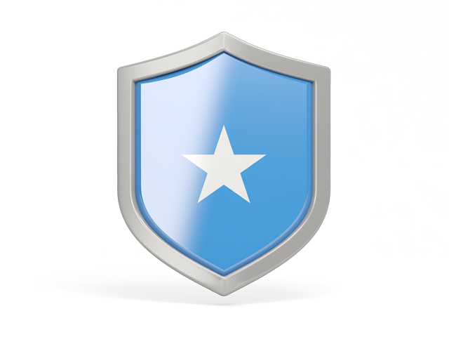 Shield icon. Download flag icon of Somalia at PNG format
