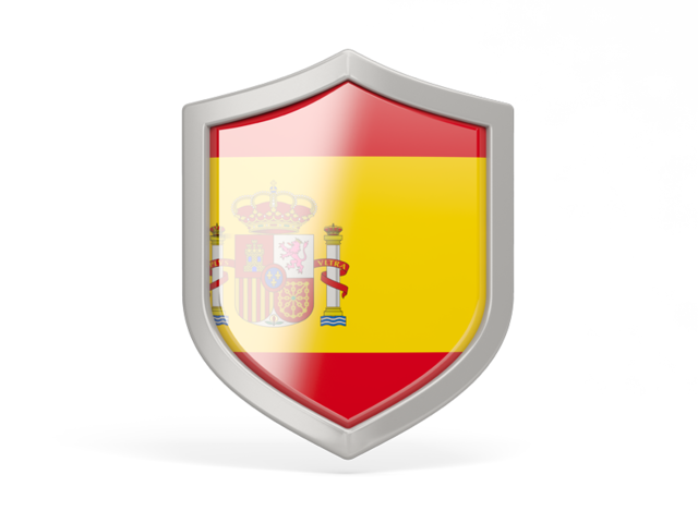 Shield icon. Download flag icon of Spain at PNG format