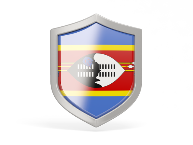 Shield icon. Download flag icon of Swaziland at PNG format