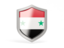 Syria. Shield icon. Download icon.