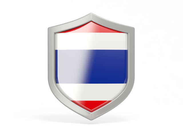 Shield icon. Download flag icon of Thailand at PNG format