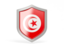 Tunisia. Shield icon. Download icon.