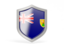 Turks and Caicos Islands. Shield icon. Download icon.