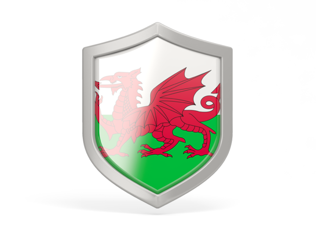 Shield icon. Download flag icon of Wales at PNG format