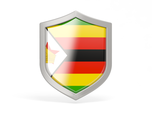 Shield icon. Download flag icon of Zimbabwe at PNG format