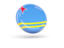 Aruba. Shiny round icon. Download icon.