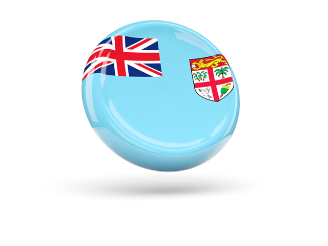 Shiny round icon. Download flag icon of Fiji at PNG format