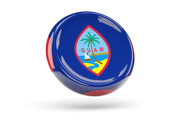 Shiny round icon. Download flag icon of Guam at PNG format