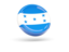 Honduras. Shiny round icon. Download icon.