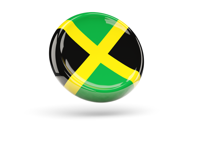 Shiny round icon. Download flag icon of Jamaica at PNG format