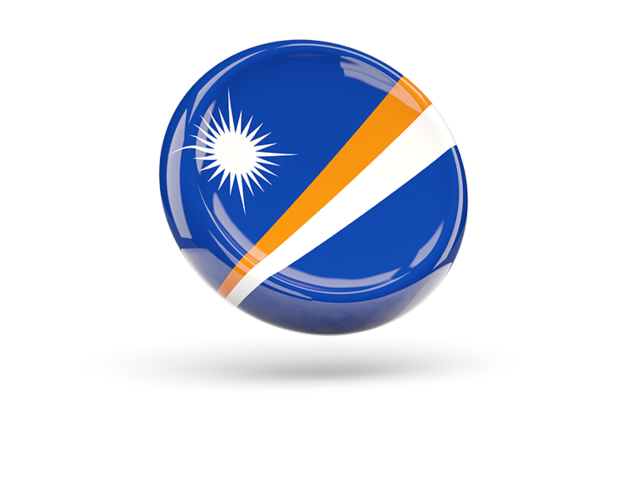 Shiny round icon. Download flag icon of Marshall Islands at PNG format