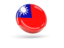 Taiwan. Shiny round icon. Download icon.