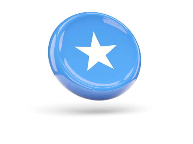 Shiny round icon. Download flag icon of Somalia at PNG format