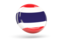 Thailand. Shiny round icon. Download icon.