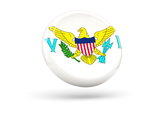 Shiny round icon. Download flag icon of Virgin Islands of the United States at PNG format