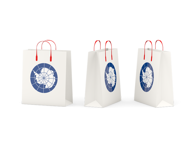 Shopping bags. Download flag icon of Antarctica at PNG format