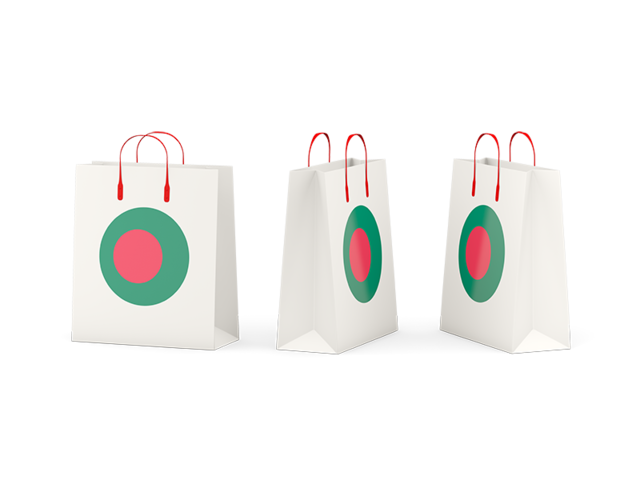 Shopping bags. Download flag icon of Bangladesh at PNG format