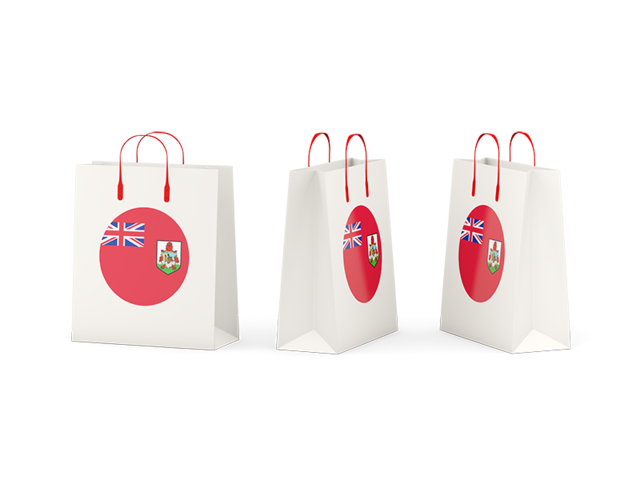 Shopping bags. Download flag icon of Bermuda at PNG format