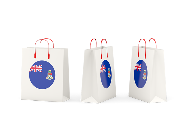 Shopping bags. Download flag icon of Cayman Islands at PNG format