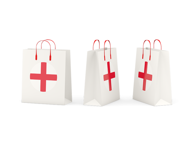 Shopping bags. Download flag icon of England at PNG format