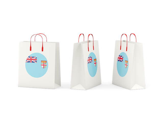 Shopping bags. Download flag icon of Fiji at PNG format