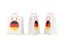 Germany. Shopping bags. Download icon.