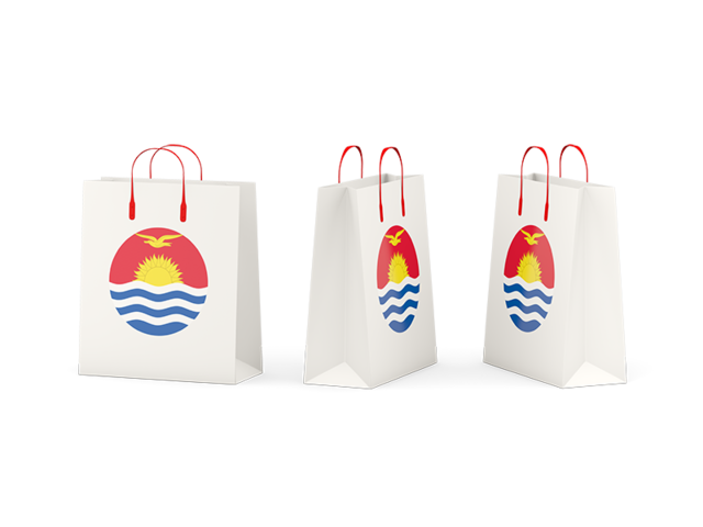 Shopping bags. Download flag icon of Kiribati at PNG format
