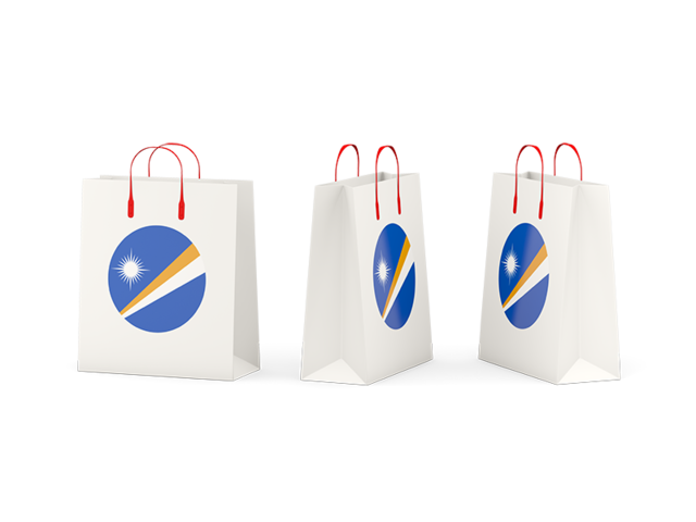 Shopping bags. Download flag icon of Marshall Islands at PNG format