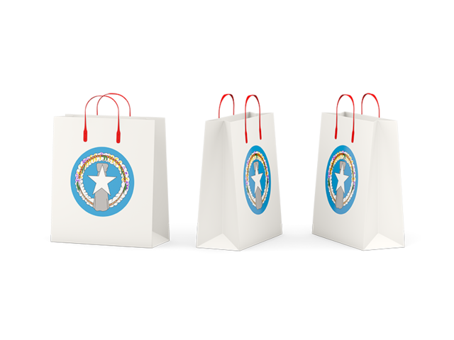 Shopping bags. Download flag icon of Northern Mariana Islands at PNG format