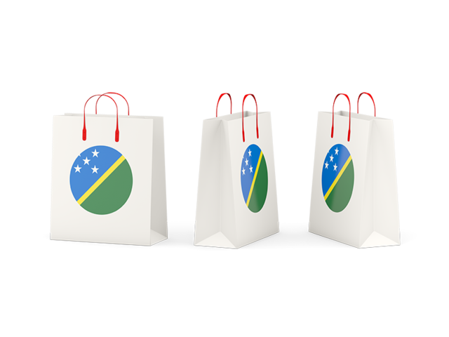 Shopping bags. Download flag icon of Solomon Islands at PNG format