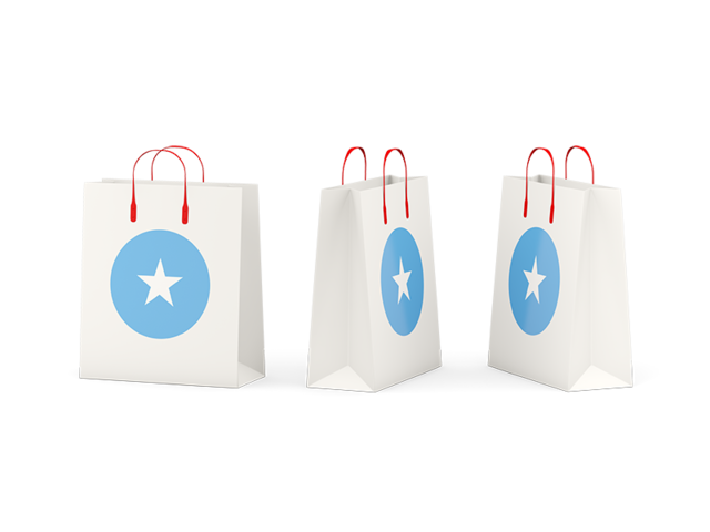 Shopping bags. Download flag icon of Somalia at PNG format