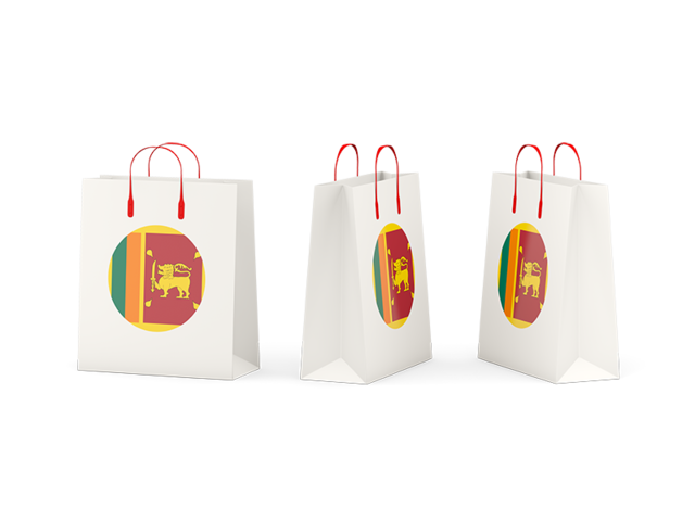 Shopping bags. Download flag icon of Sri Lanka at PNG format