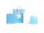 Somalia. Shopping bags with flag. Download icon.