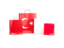 Turkey. Shopping bags with flag. Download icon.