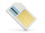 Botswana. Sim card icon. Download icon.