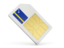 Curacao. Sim card icon. Download icon.