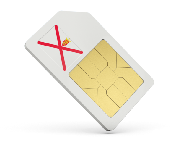 Sim card icon. Download flag icon of Jersey at PNG format